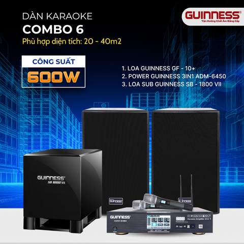 Dàn Karaoke Gia Đình - COMBO 6