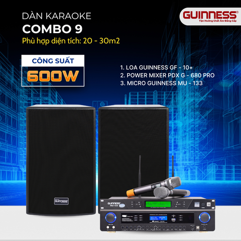 Dàn Karaoke Gia Đình - COMBO 9