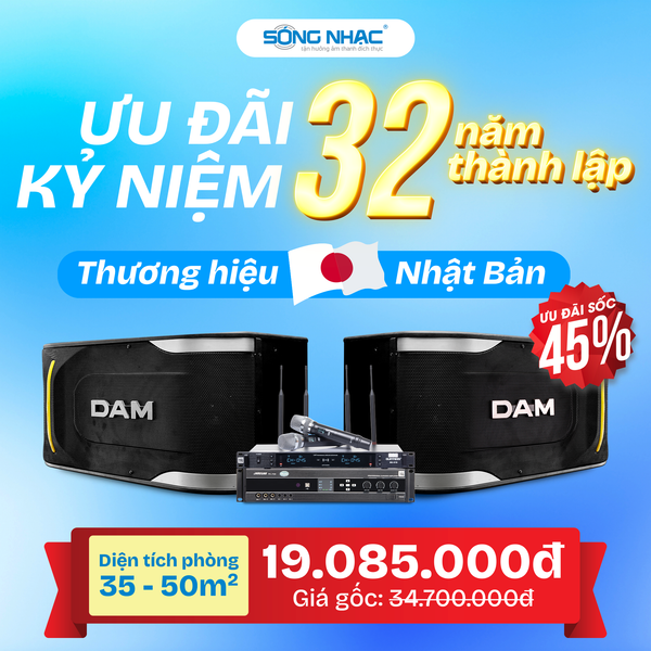 Dàn Karaoke DAM 32 Năm Sóng Nhạc