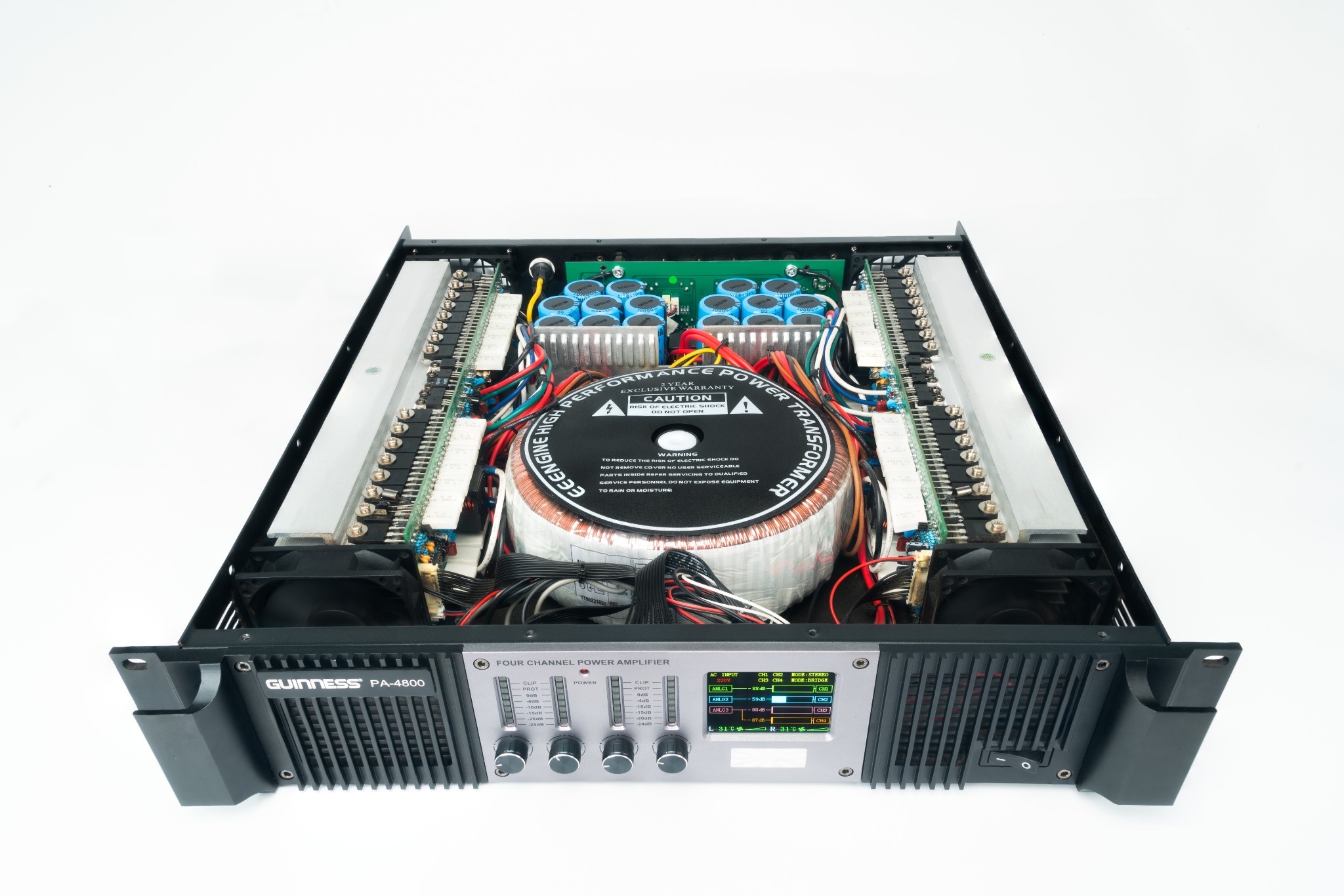 Cục đẩy công suất Power GUINNESS PA-4804 – SÓNG NHẠC AUDIO