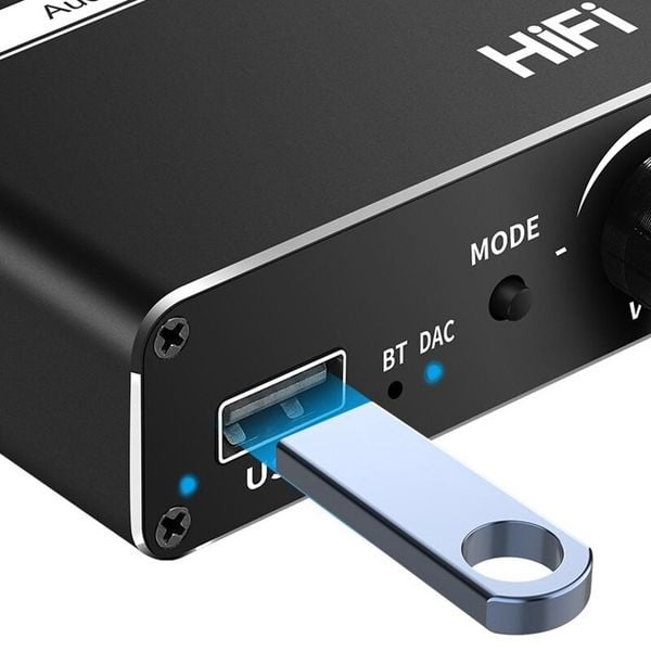 Bộ chuyển đổi âm thanh DAC HIFI Bluetooth 5.0 D18 (Hỗ trợ cổng Optical)
