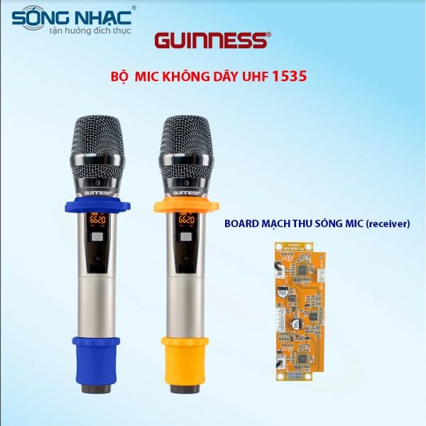MICRO KHÔNG DÂY GUINNESS GX - 1535