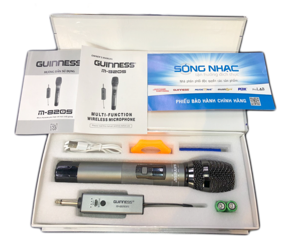 Micro Karaoke Không Dây GUINNESS M - 820S