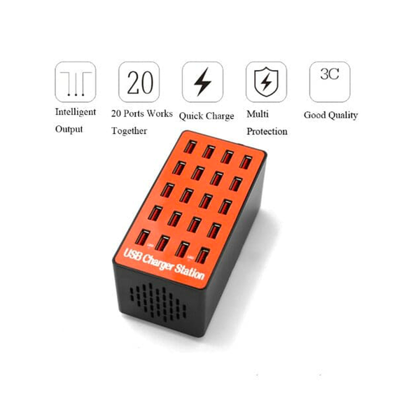 Bộ Sạc Đa Năng 20 Cổng USB