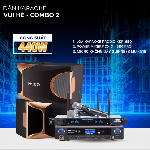 Dàn Karaoke - Vui Hè - Combo 2