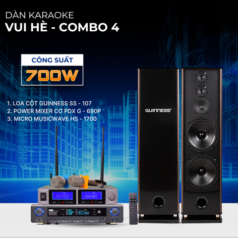 Dàn Karaoke - Vui Hè - Combo 4