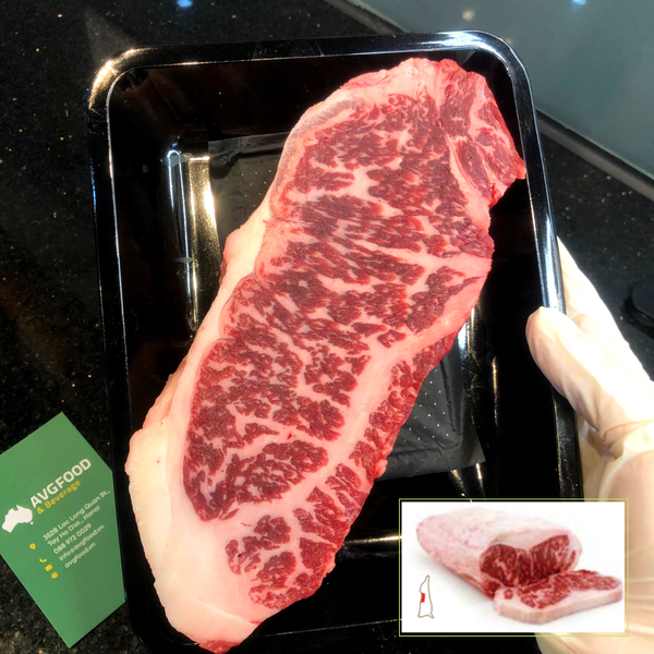 Striploin Wagyu MB6-7 - Pardoo Okan - avgfood - thịt nhập khẩu, thịt bò úc, thịt bò nhập khẩu