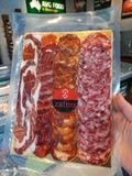  "ZAINO" Thịt đùi, thăn, xúc xích heo muối cắt lát IBERICO MIX BLISTER (Salami) - ZAI16 