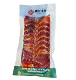  Thịt thăn heo muối LOMO DE CEBO DE CAMPO 100% IBÉRICO BEHER cắt lát (Gói 80g) - BEH04 