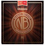 Dây Đàn Guitar Acoustic D'Addario Nickel Bronze NB1256 Light Top Med Bottom, 12-56