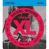 Dây Đàn Guitar Điện D'Addario EXL145 Nickel Wound, Heavy, Plain 3rd, 12-54