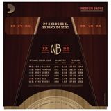 Dây Đàn Guitar Acoustic D'Addario Nickel Bronze NB1256 Light Top Med Bottom, 12-56