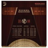 Dây Đàn Guitar Acoustic D'Addario Nickel Bronze NB1356, Medium 13-56