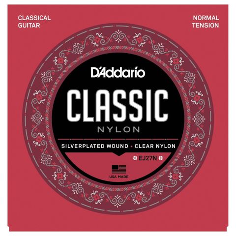 Dây Đàn Guitar Classic D'Addario EJ27N, Normal Tension