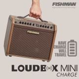 Fishman Loudbox Mini Charge 60W Battery Powered Acoustic Guitar Amplifier, UK