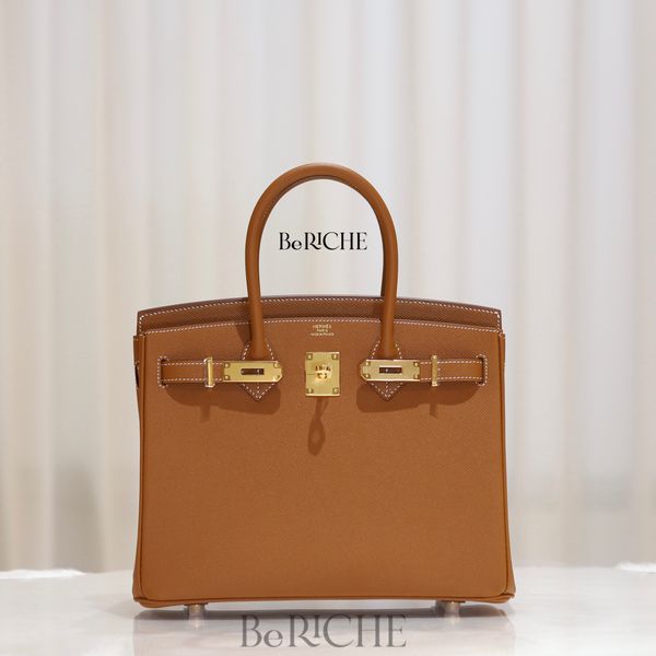  Birkin B30 Epsom Gold GHW 