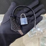  Birkin B25 Touch Togo/Crocodile Noir Black PHW 