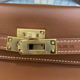  Kelly Pochette KP22 Swift Leather Gold GHW 