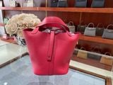  Picotin 18 Clemence Leather Rose Extreme PHW 
