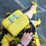 Constance C18 Crocodile Lime PHW 