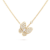  VCA Two Butterfly pendant 