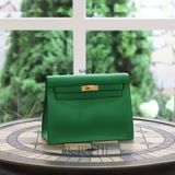 Kelly Danse Bag Swift Leather Bamboo  GHW 