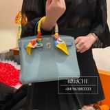  Birkin B25 Togo Blue Ciel PHW 
