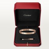  Cartier love bracelet, 4 Diamond 