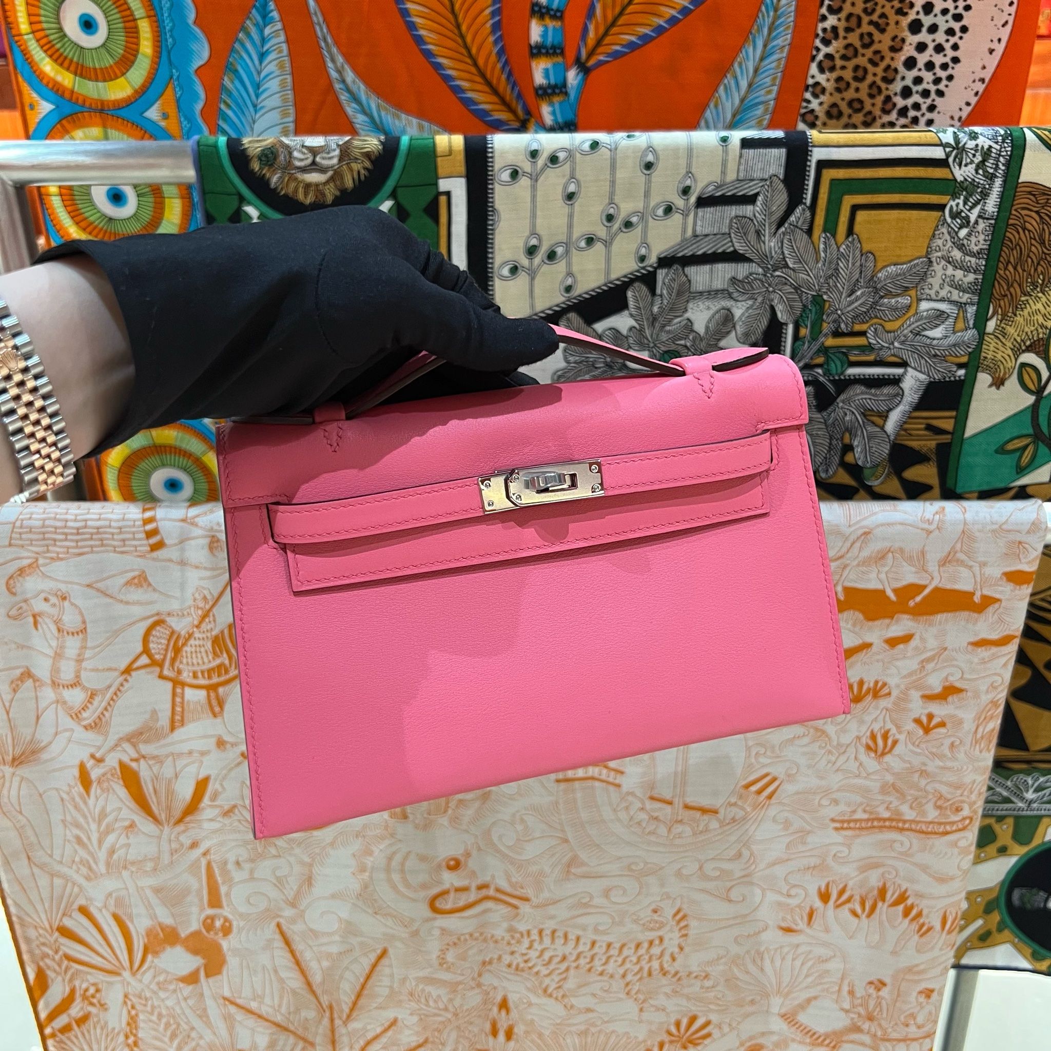 kelly pochette rose Azalee phw swift