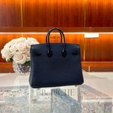  Birkin B25 Touch Togo/Crocodile Noir Black PHW 