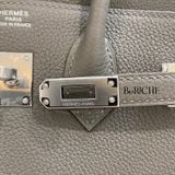  Birkin B25 Togo Gris Meyer PHW 