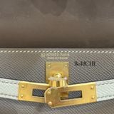  Kelly Mini Hss K20 Epsom Bicolor Etoupe/Craie GHW 