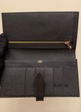  Hermes Bearn Long Wallet Black RGHW 