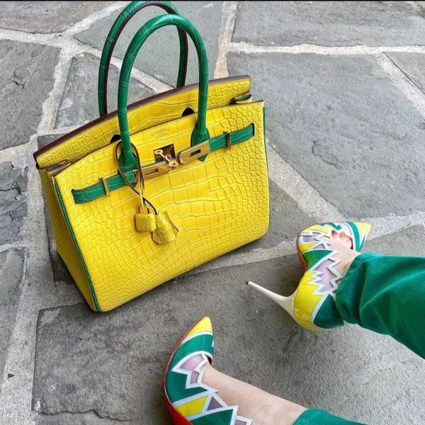  Birkin B30 Crocodile GHW 