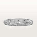  Cartier love bracelet, diamonds 