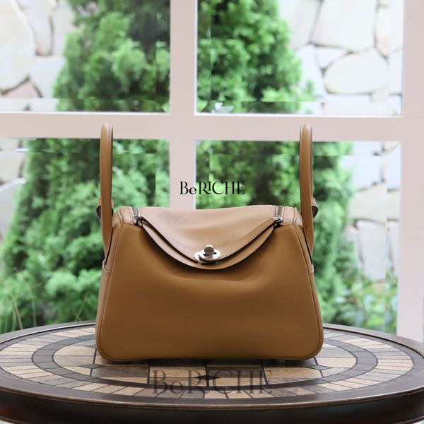  Lindy 26 Hss Swift Leather Chai/ Mauve PHW 
