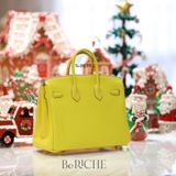  Birkin B25 Swift Lime GHW 