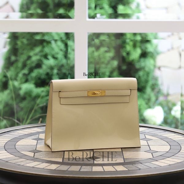  Kelly Danse Bag Evercolor Leather Craie GHW 