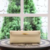  Kelly Cut Swift Leather Nata GHW 