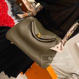  Lindy 26 Clemence Leather Etoupe GHW 