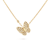  VCA Two Butterfly pendant 