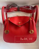  Mini Lindy 20 Swift Leather Rouge GHW 