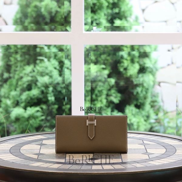  Hermes Bearn Long Wallet Etoup PHW 