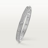  Cartier love bracelet, diamonds 