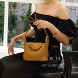  Mini Lindy 20 Clemence Leather Sesame GHW 