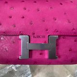  Constance 18 Ostrich Rose Tyrien (GHW) 
