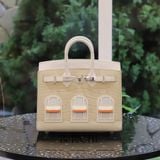  Hermes Neige Snow Faubourg Birkin B20 