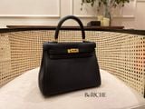  Kelly K25 Togo Noir Black GHW 
