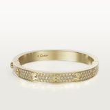  Cartier love bracelet, diamond 
