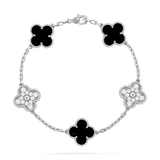  VCA Vintage Alhambra bracelet, 5 motif 